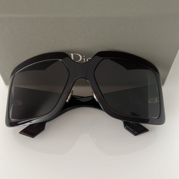 Dior DiorSoLight2 Sunglasses NWT C. 09Q Brown 61-20-130 New With Tags Mask RARE! - Picture 8 of 11